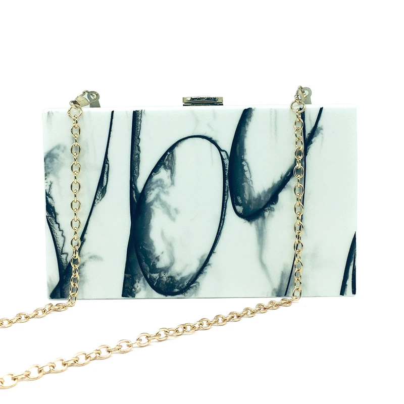 

Acrylic Bags For Women Luxury Brand Clutch Crossbody Evening Hand Wallet Elegant Party Handbags Wedding Dress White Shoulder Bag