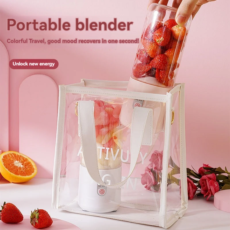 Соковыжималка портативная компактная 500 мл