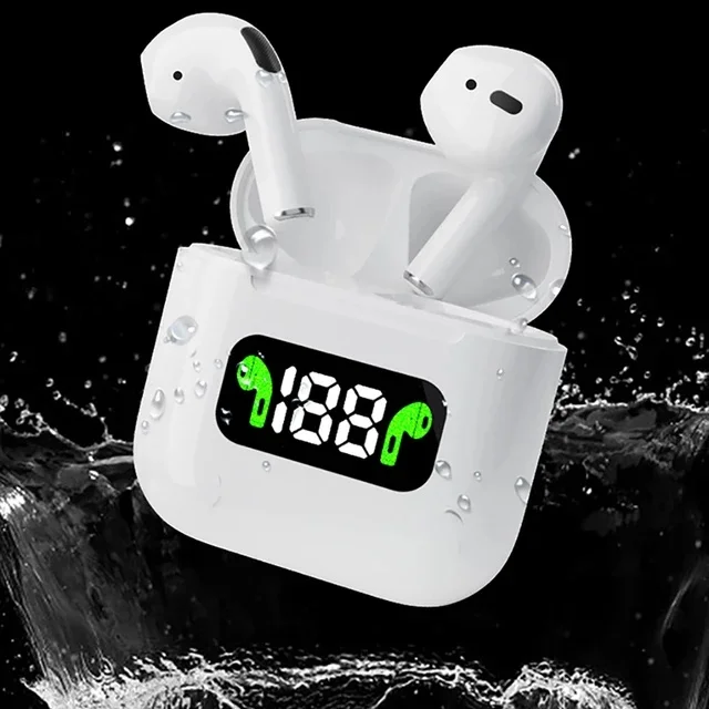 

TWS Bluetooth Wireless Headphone 5.0 Sports ANC Noise Reduction HiFi Stereo Headset Music Touch Earphones With Microphone
