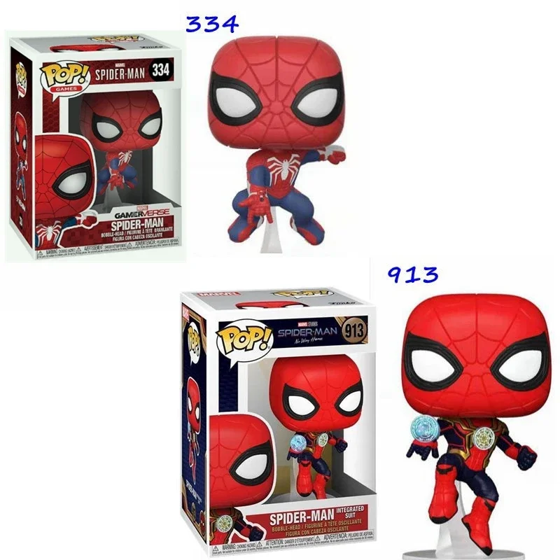FUNKO Pop Новое поступление Человек-паук 3 Heroes Периферийные игрушки # Людина-паук 913 334