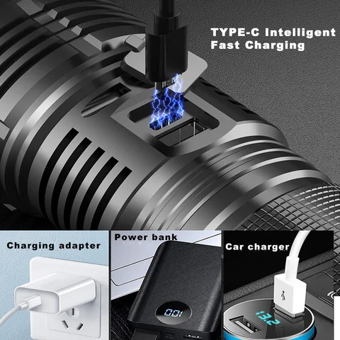 TRLIFE Фонарик 30000 мАч