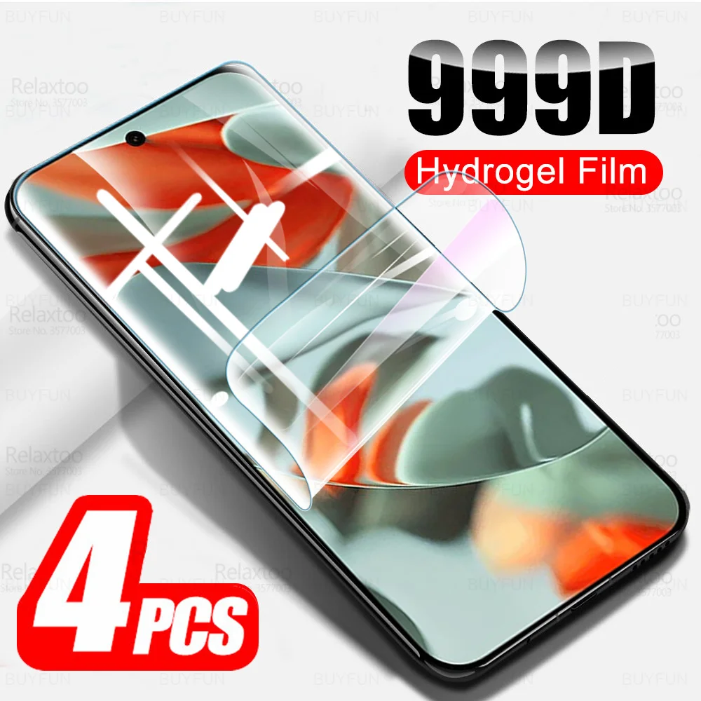 Pixel 9 Pro защита экрана размера XL 4 шт Гидрогелевая пленка для Google Pixel9 9Pro 9ProXL 5G 2024