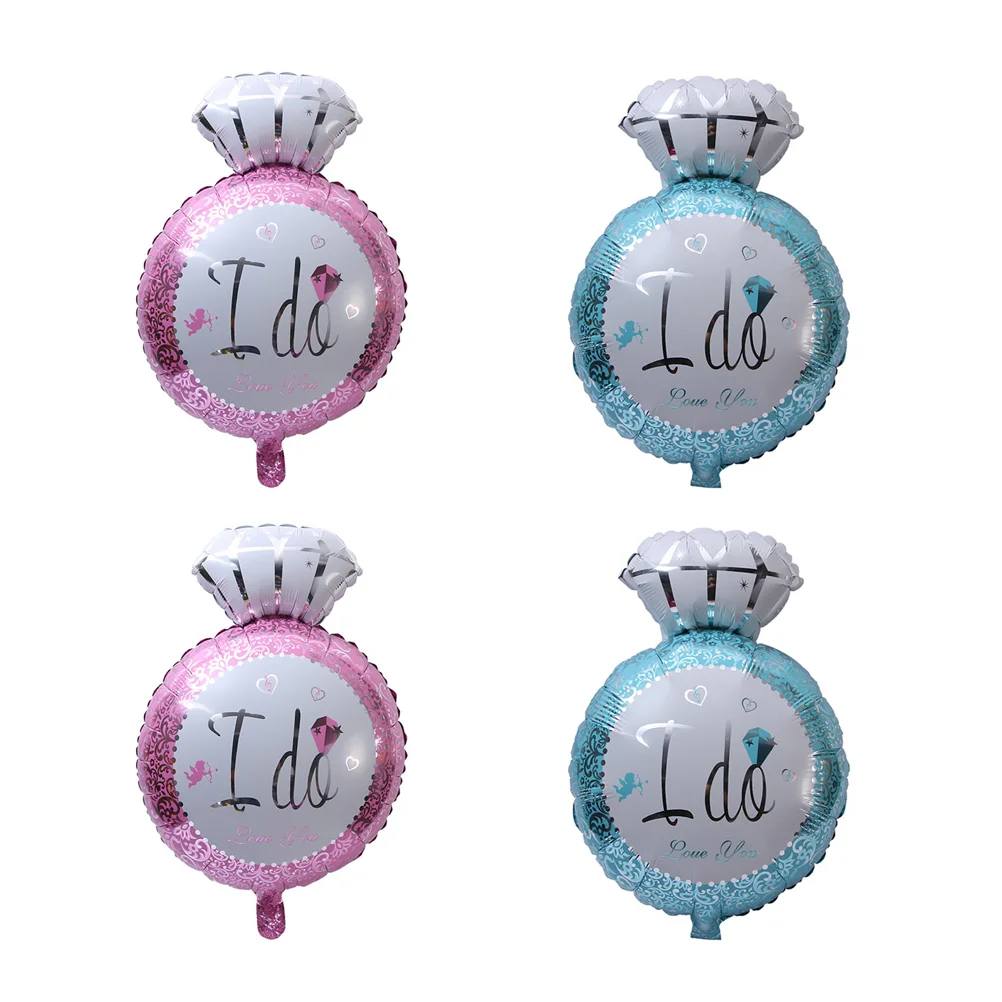 

Balloons Balloon Wedding Foil Mylar Party Creative Anniversary Bachelorette Dayengagement Valentinedecorative Birthday Shower