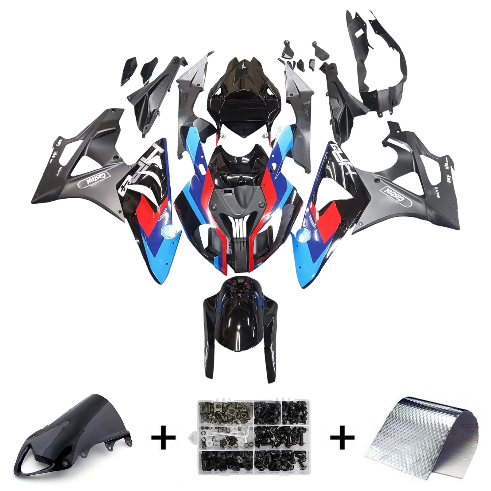 

Комплект обтекателя Topteng, кузов, пластик из АБС-пластика, подходит для BMW S1000RR 2009 2010 2011 2012 2013 2014 S 1000 RR 1000RR