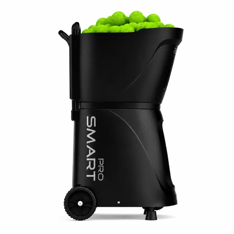 Фото Теннисная машина для подачи мячей Pusun PT Smart Pro, портативная, с большим отсеком для хранения (100+ мячей), для тренировок в помещении и на улице, для падела. №4