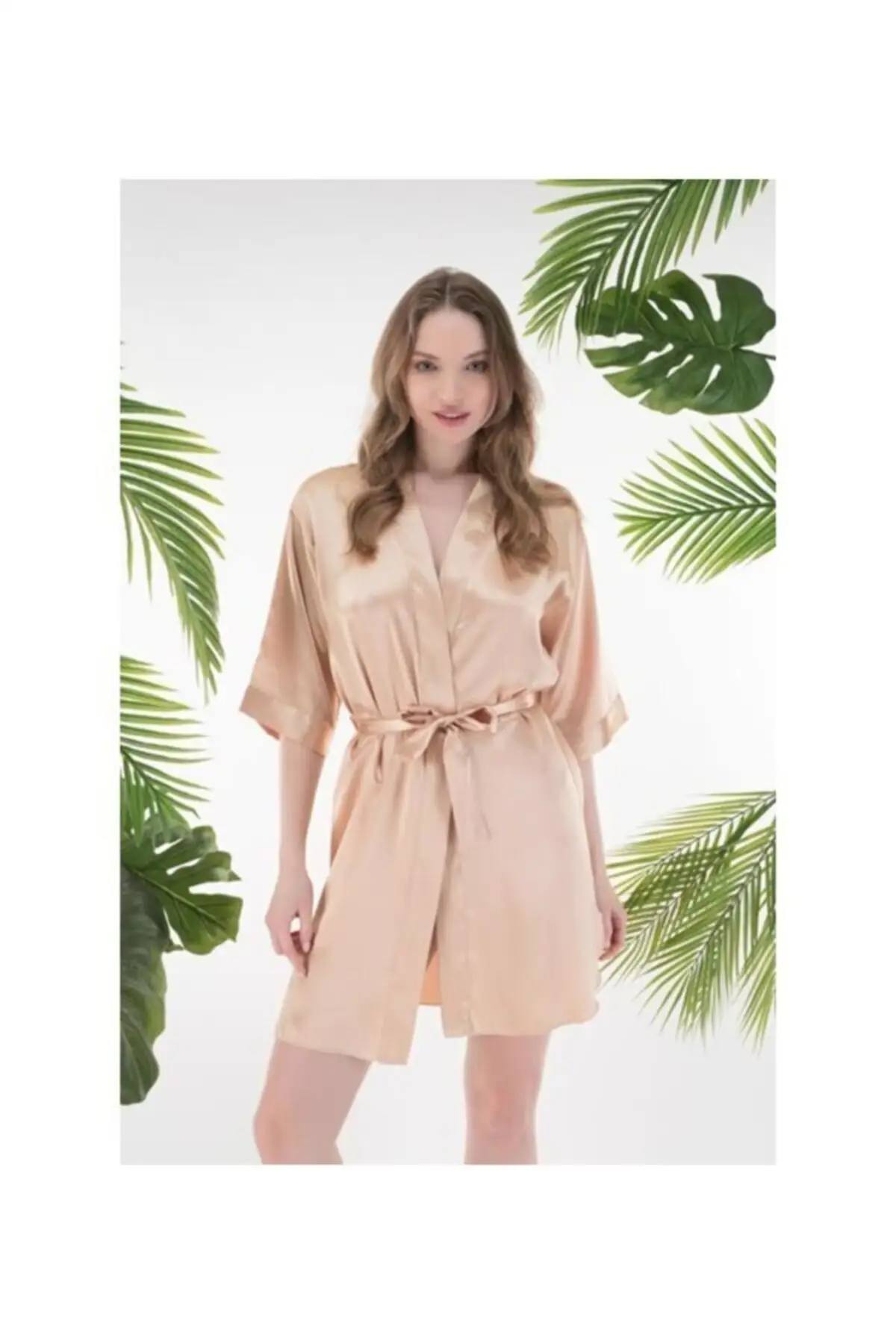 

Dressing Gown Fashion Robe Female Bathrobe Sexy Peignoir Kimono Bride Dressing Gown Gown Gown Gown Gown Gown