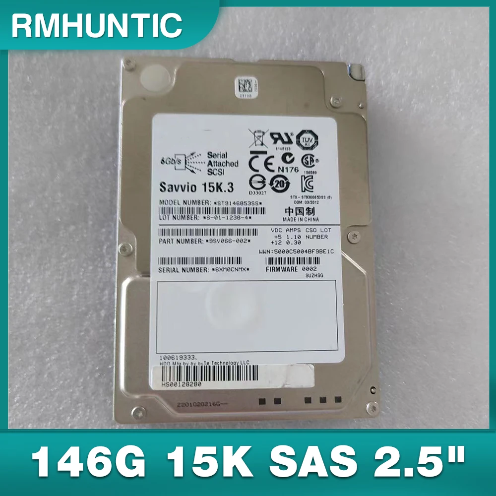 ST9146853SS 9SV066-175 For Server Hard Disk 146G 15K SAS 2.5