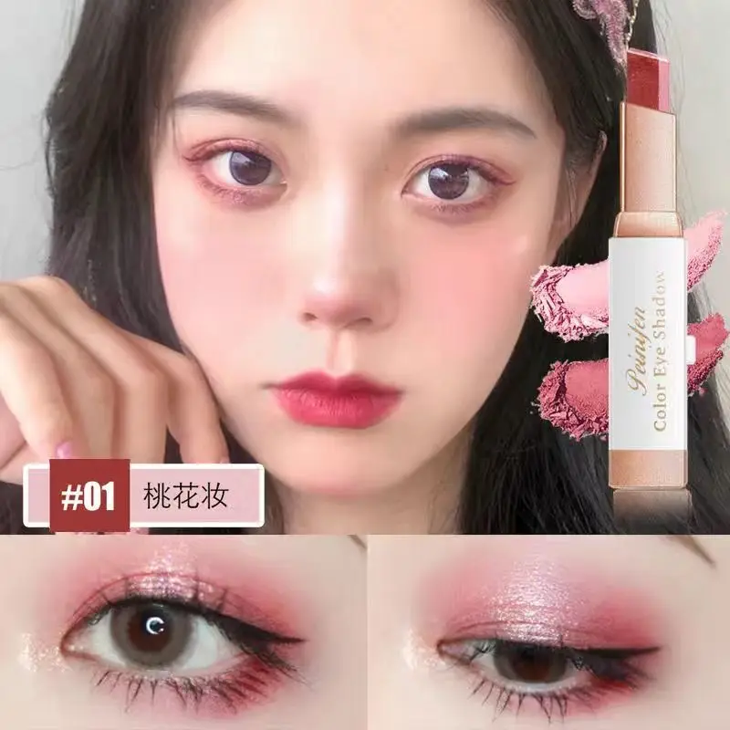 

Fashion Korean Bite Lipstick V Cutting Two Tone Tint Silky Moisturzing Nourishing Lipsticks Balm Lip Cosmetic Gradient color