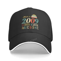 fashion hats made in 2009 13 years of being awesome 13th birthday gift printing baseball cap summer caps new youth sun hat