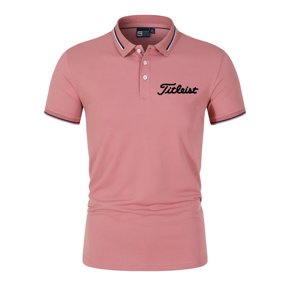 

Golf 2023 Men Polo Men Shirt Short Sleeve Polo Shirt Print Polo New Clothing Summer Streetwear Casual Fashion Men tops