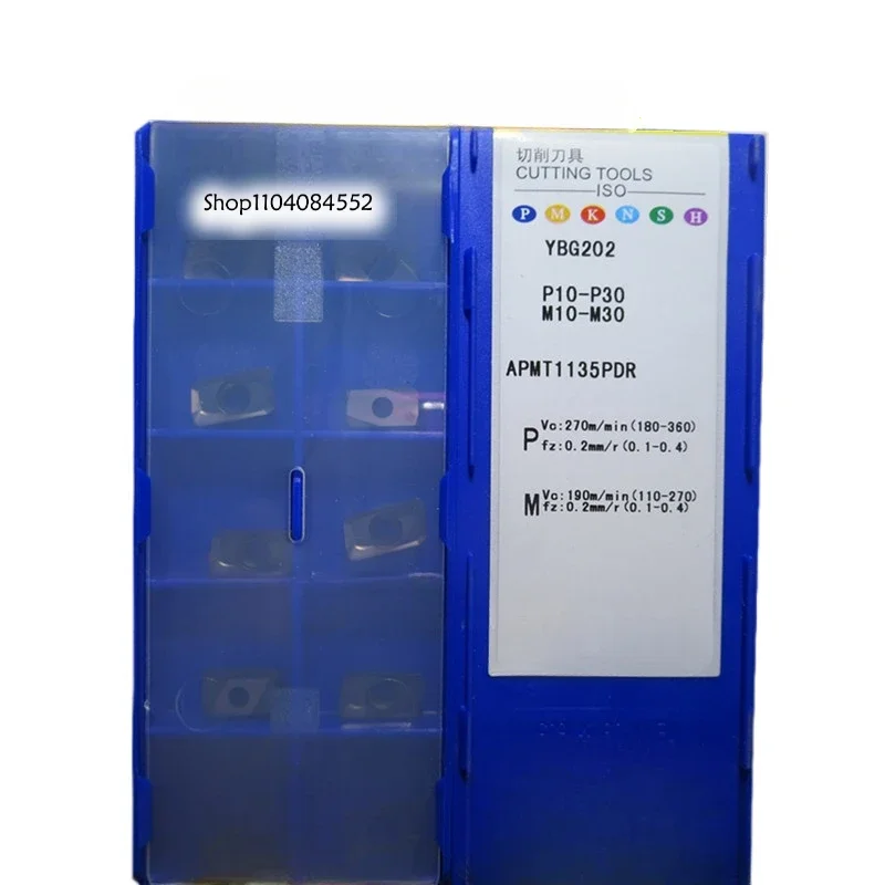 Оригинальные вставки YBG205 YBG205H YBG202 YBG302 APMT160408PDER APMT1135PDR карбидные APMT 160408PDER 1135PDR