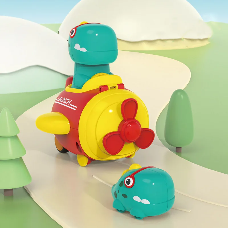 

Inertial Dinosaur Catapult Car Toy Children Mini Simulation Motorcycle Catapult Sliding Pull Back Car Toys For Kid Birthday Gift