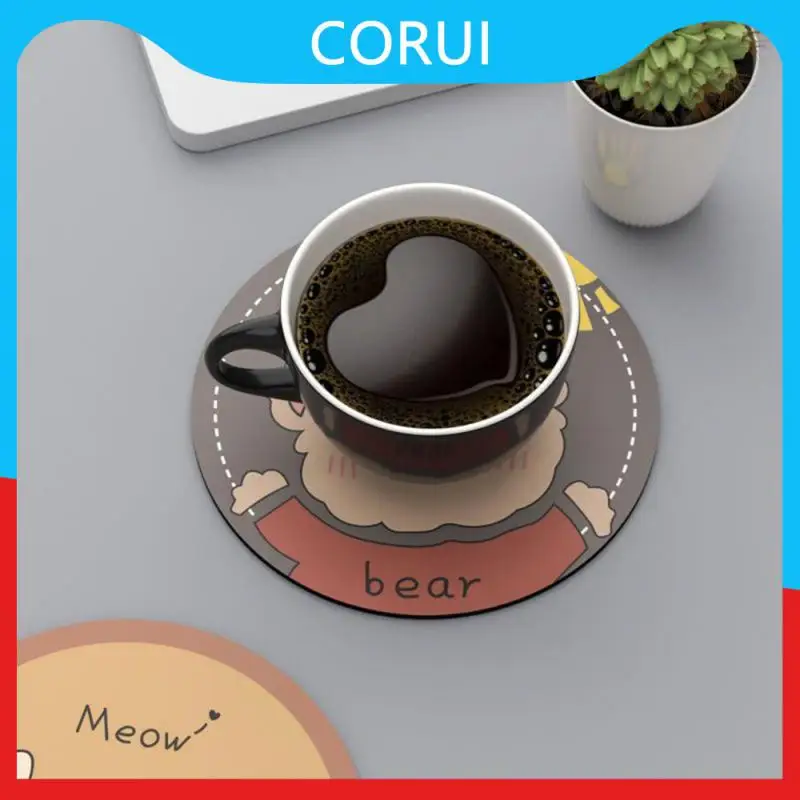 

Size 16cm Diameter Tablecloth More Heat-resistant And Anti-skid Tableware Accessories Good Resilience Easy To Clean Place Mat