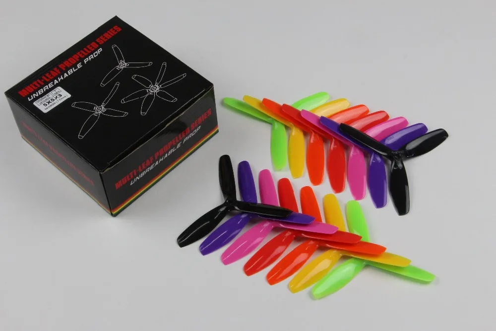 

10Pairs KINGKONG 5050 3 blades 5x5x3 Propeller CW /CCW for 250 FPV Racing Quadcopter QAV210 ZMR250 Robocat for DIY Cross Drones