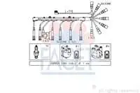 

48597 for spark plug cable set E30 E34 M20