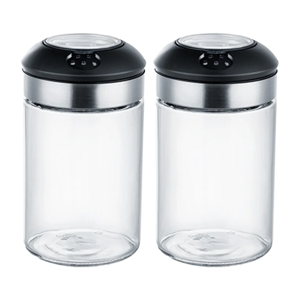 

Condiment Container Pots Storage Seasoning Organizers Sugar Box Bottle Jarscontainers Salt Canisters Honey Dipper Pot Pepper Jar