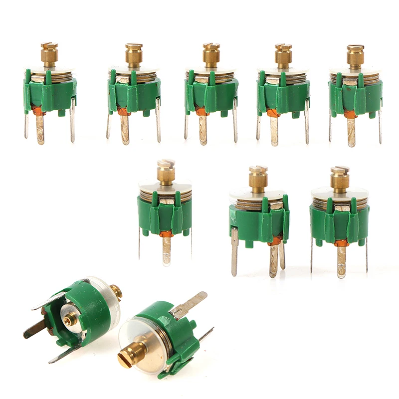 

10Pcs 5-20PF Variable Capacitor 8MM High Frequency Trimming Capacitor