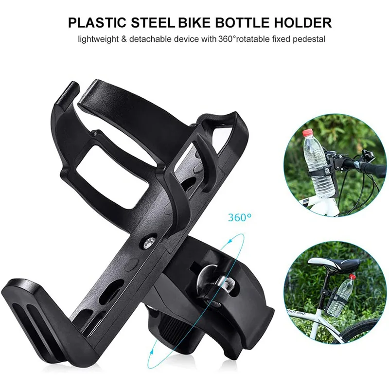 bicycle bottle holder quick release bottle cage water cup holder 360 degree beverage hanger flask holder mtb bike accessories free global shipping