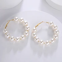 sipuris stainless steel pearl earrings modern womens earrings 2022 sweet style kawaii korean jewelry accessories gifts for girl