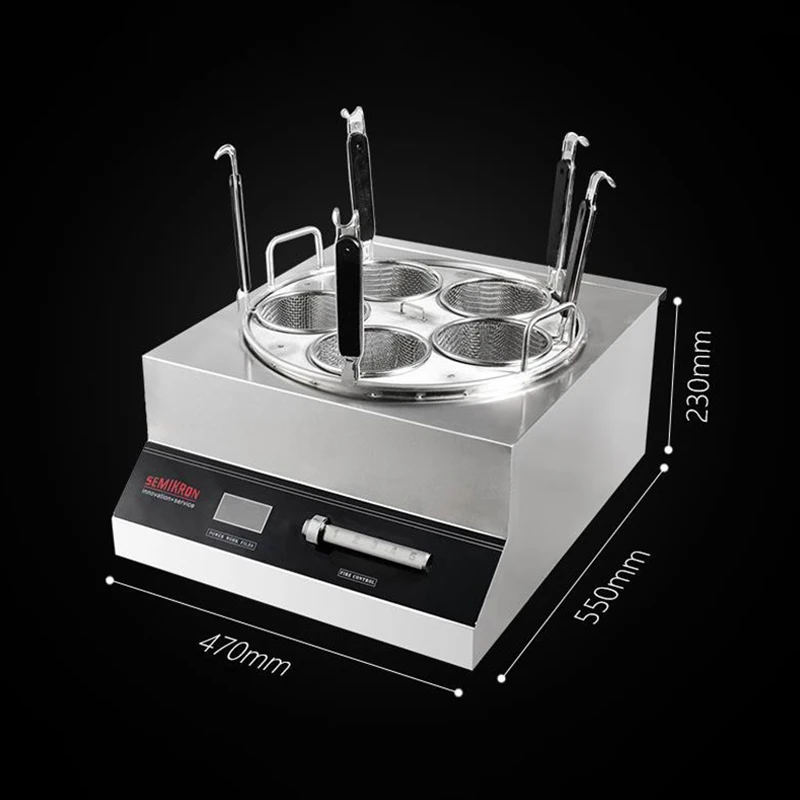 Индукционная плита 5000 Вт коммерческая электрическая энергосберегающая горячая