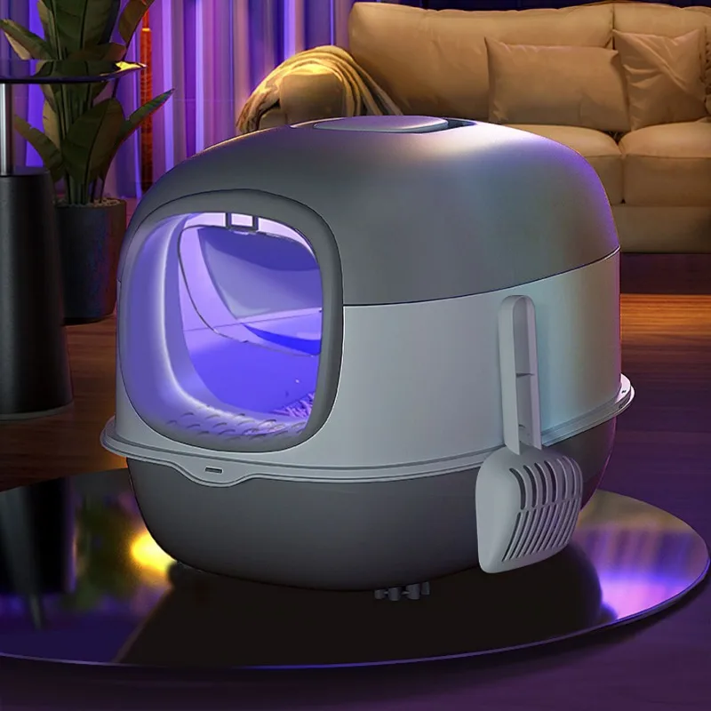 Умная стерилизация автоматический контейнер для наполнителя кошек супер