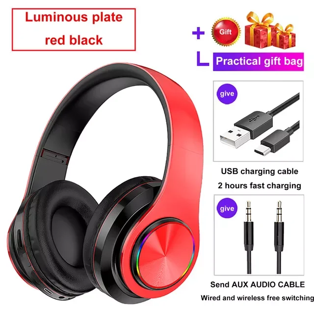 

2022 ** hifi игровые спортивные наушники Tws, mp3 Bluetooth гарнитура, складные басы для видеоигр, ноутбука с микрофоном, Накладные наушники Ste