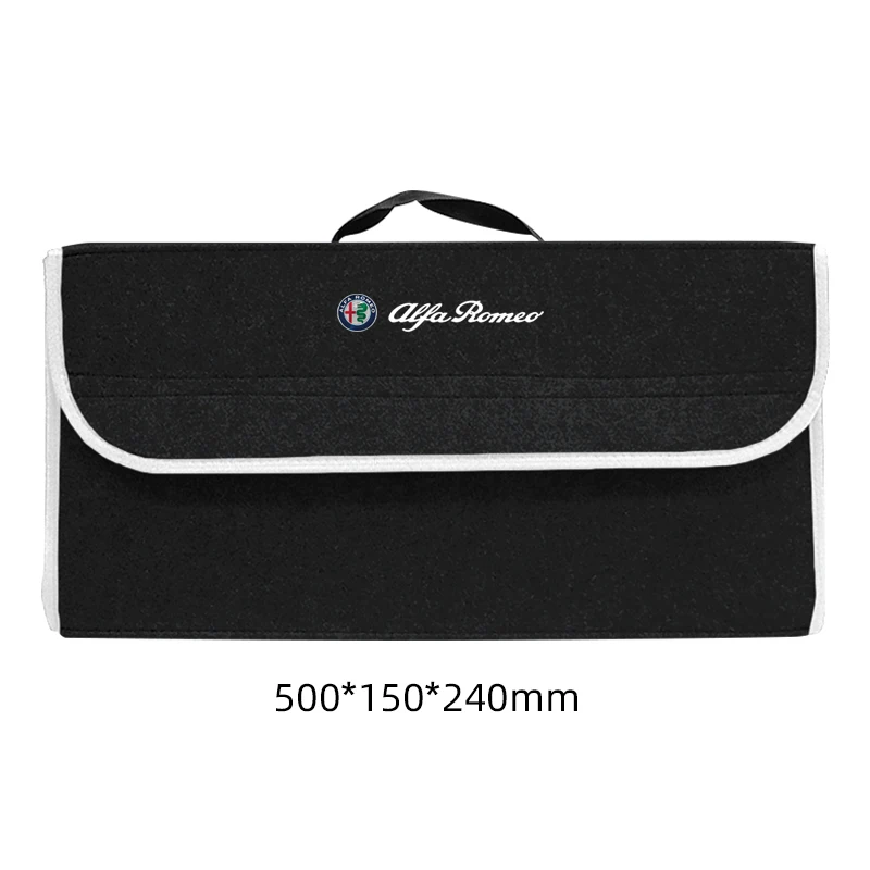 

Коробка для хранения в багажнике автомобиля, складной контейнер для хранения, сумка-контейнер для Alfa Romeo serpent Giulia 159 156 MITO Stelvio 147
