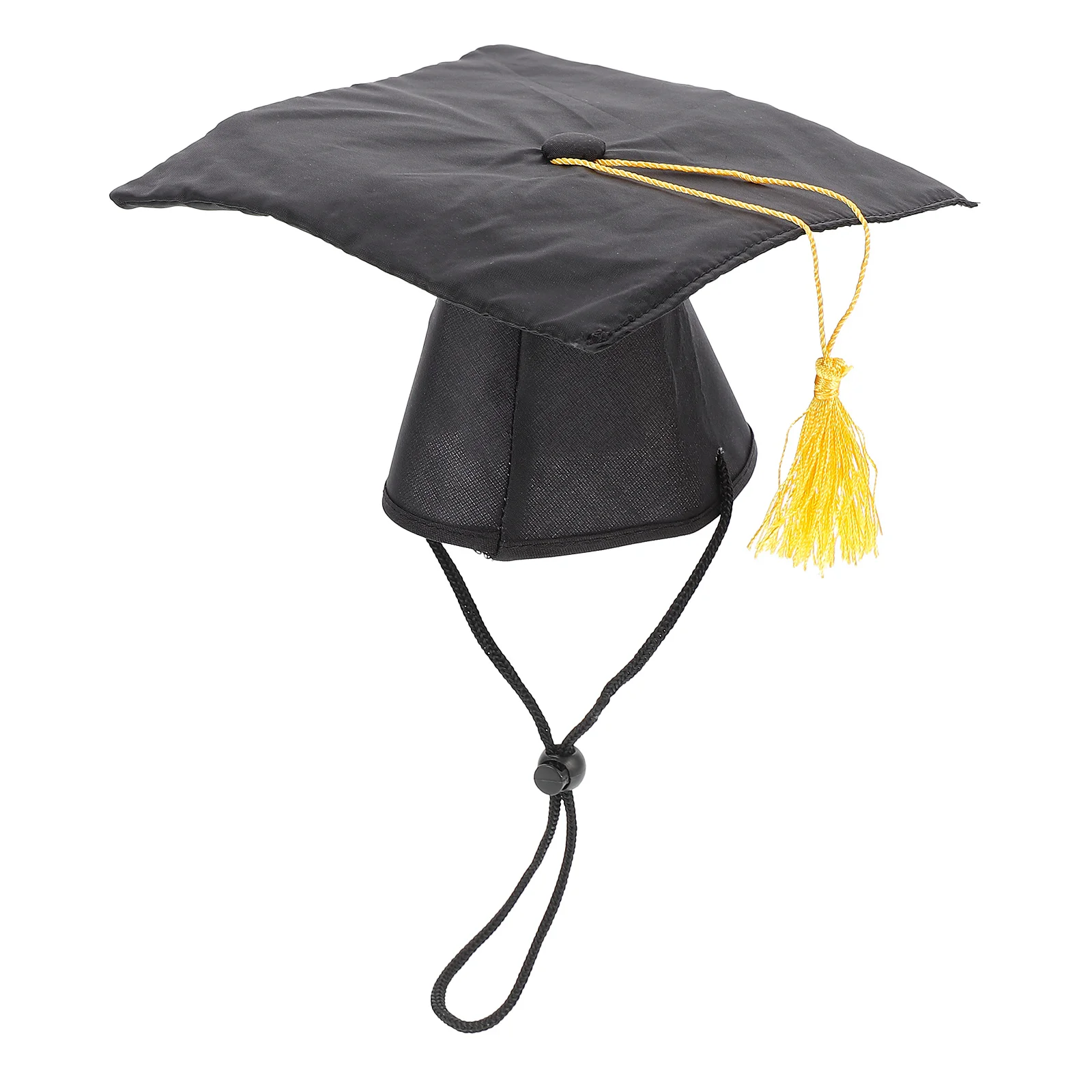 

1PC Black Creative Tassels Dog Graduation Party Accessories Degree Headgear Dr. Hat Decoration