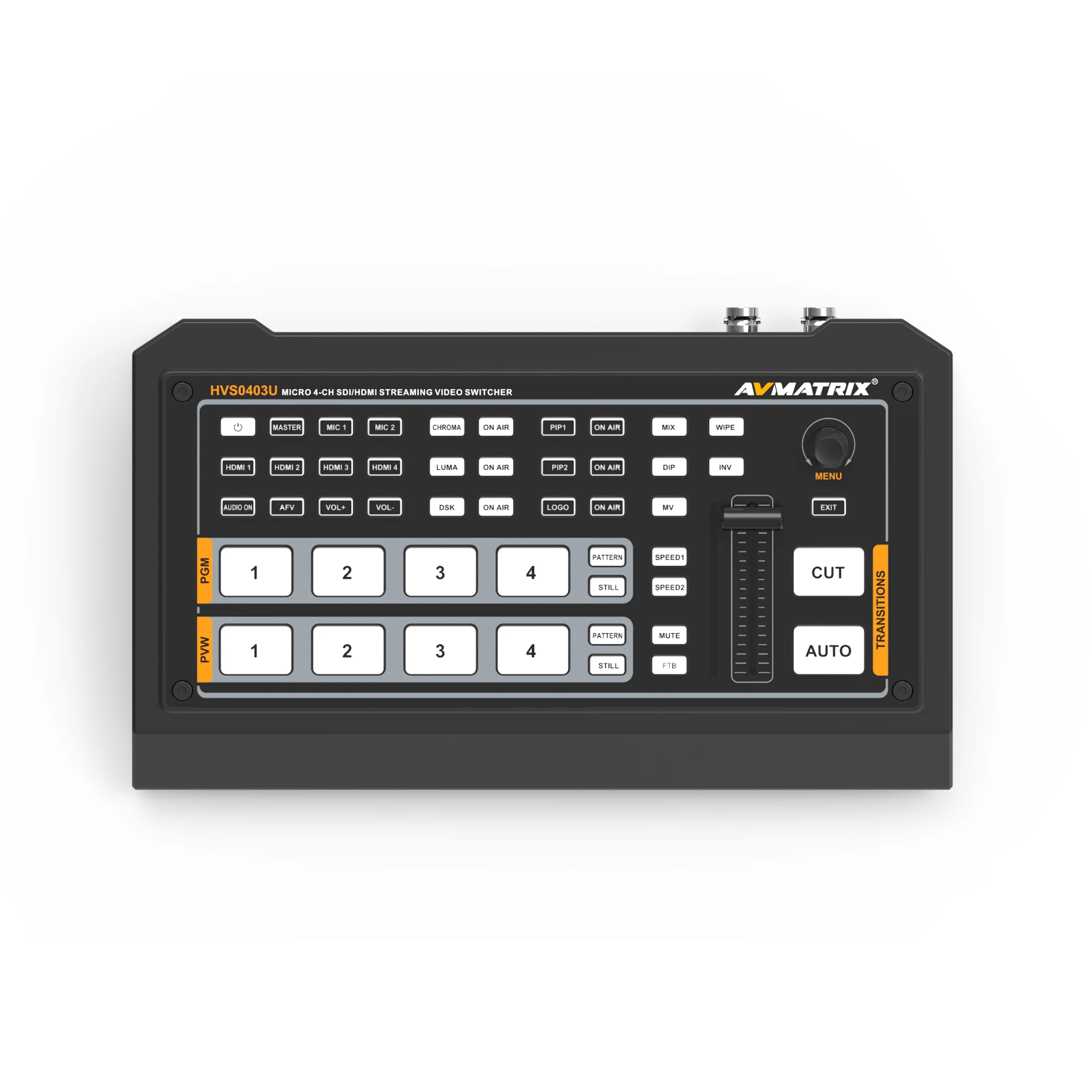 AVMATRIX HVS0403U микро 4-канальный SDI HDMI смеситель для видео в реальном времени