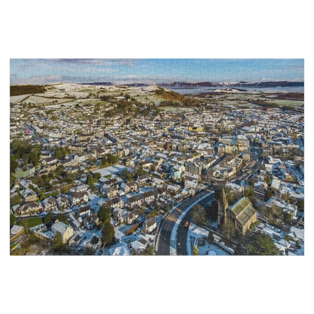 Пазл Ulverston Cumbria Town персонализированные подарки из дерева для взрослых