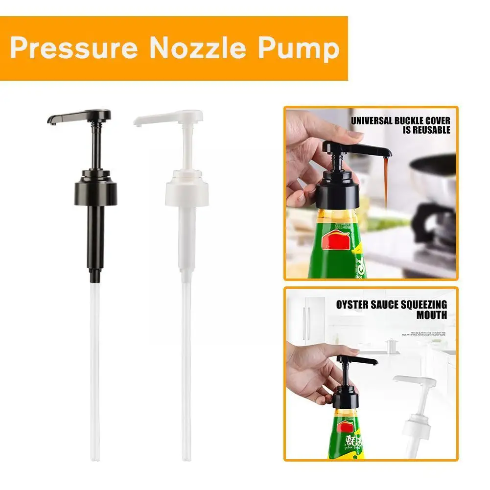 

Oyster Sauce Bottle Pressure Nozzle Household Oil Consumption Extruder Nozzle Kitchen Pump Pump Pressure Dispenser Special V3h5