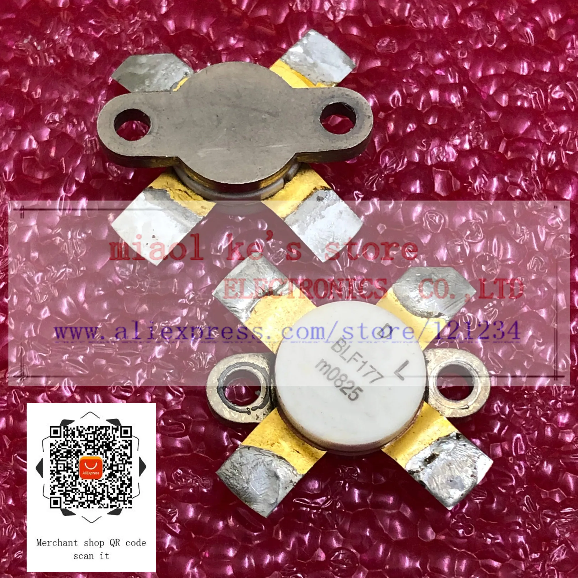 100% оригинал: BLF177 BLF177C [ RF FET N-ch 16A 125V 150W 19DB 108MHz SOT121B] -высококачественный оригинальный транзистор