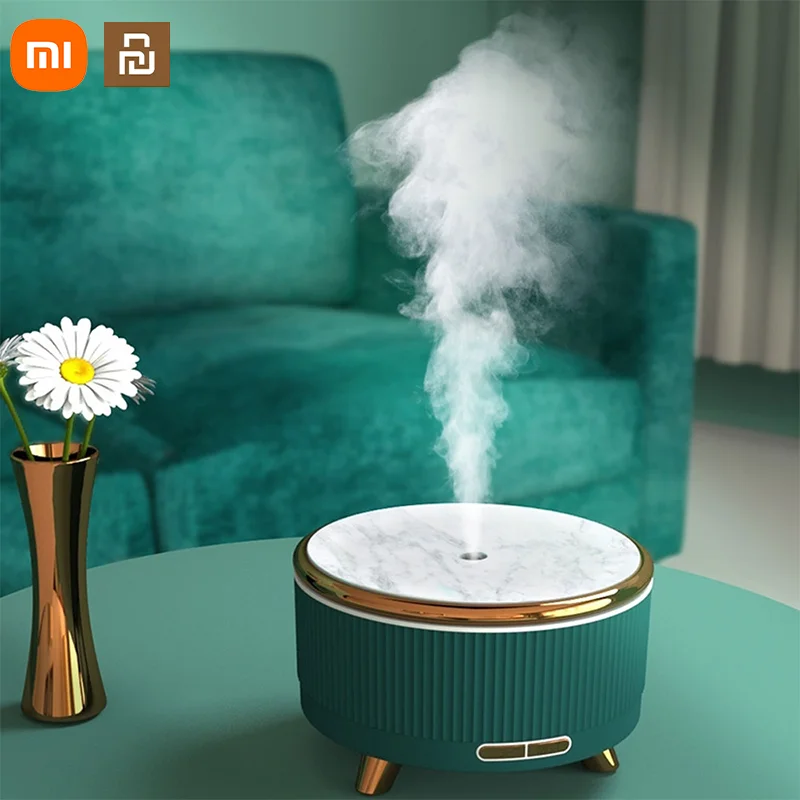 

Xiaomi Ultrasonic Aromatherapy Machine Wood Grain Home Mini 500ml Humidifier Table Large Volume Essential Oil Diffuser Useful