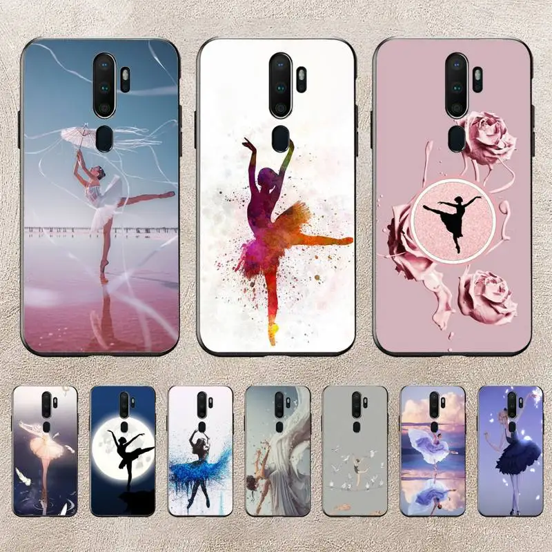 

Ballerina Ballet Dancing Phone Case For Redmi 9A 8A 6A Note 9 8 10 11S 8T Pro K20 K30 K40 Pro PocoF3 Note11 5G Case
