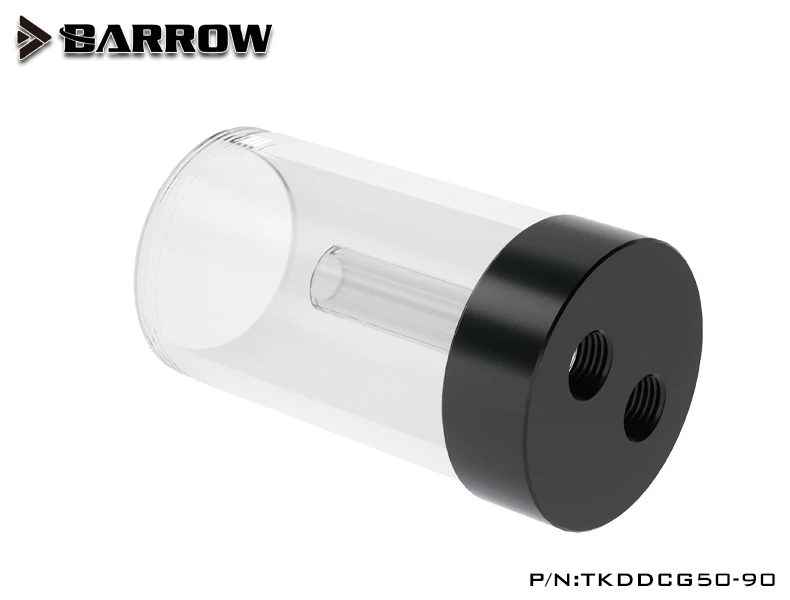 Фото Водяной охлаждающий насос BARROW DDC/TKDDCG50, Модифицированная прозрачная верхняя крышка расширенного резервуара для воды в сборе, резервуар TKDDCG50 №2