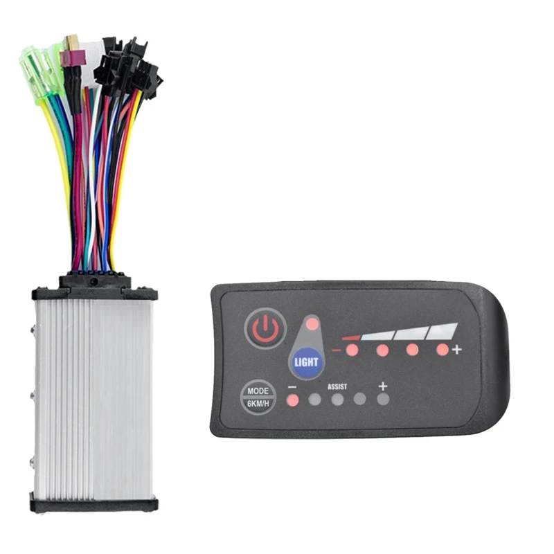 

Цифровой измерительный прибор S810 для электровелосипеда, дисплей с синусоидальной волной 36 В 350 Вт, контроллер для электрического велосипеда