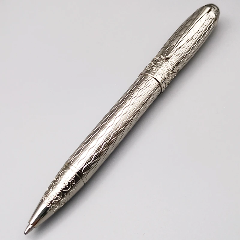 

Металлическая гелевая ручка с дизайном кленового листа