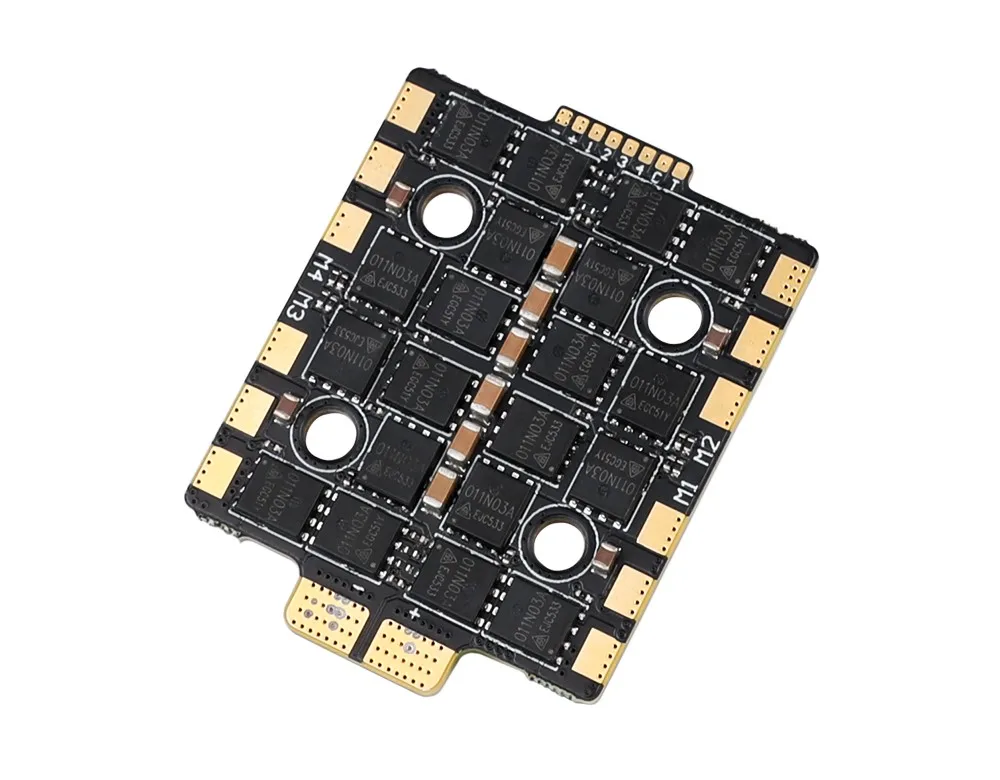 

T-Motor F60A Mini 60A 4 в 1 20X20mm 4-8S бесщеточный гоночный ESC для F7 Mini Stack F60PROV FPV беспилотные дроны DIY части