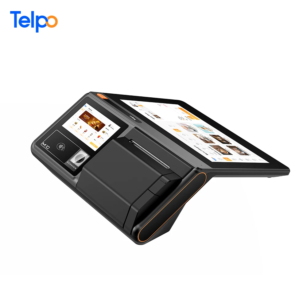 Умный биллинговый аппарат Wi-Fi кассовый с двойным экраном