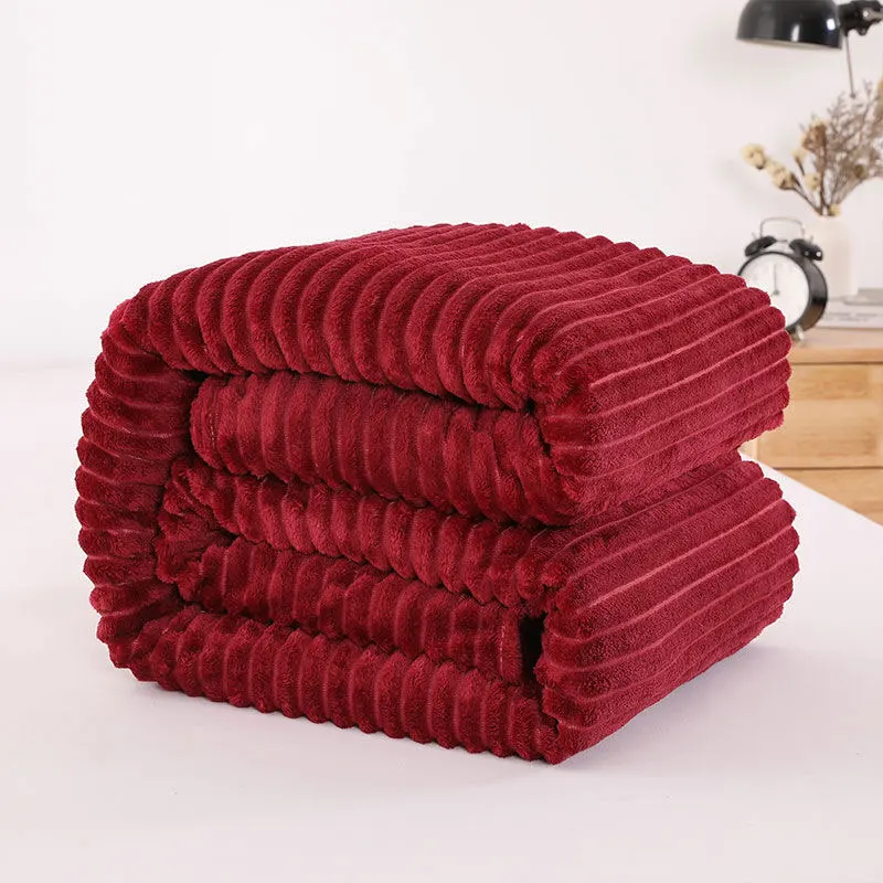 Фланелевое флисовое мягкое пушистое постельное белье для взрослых покрывало