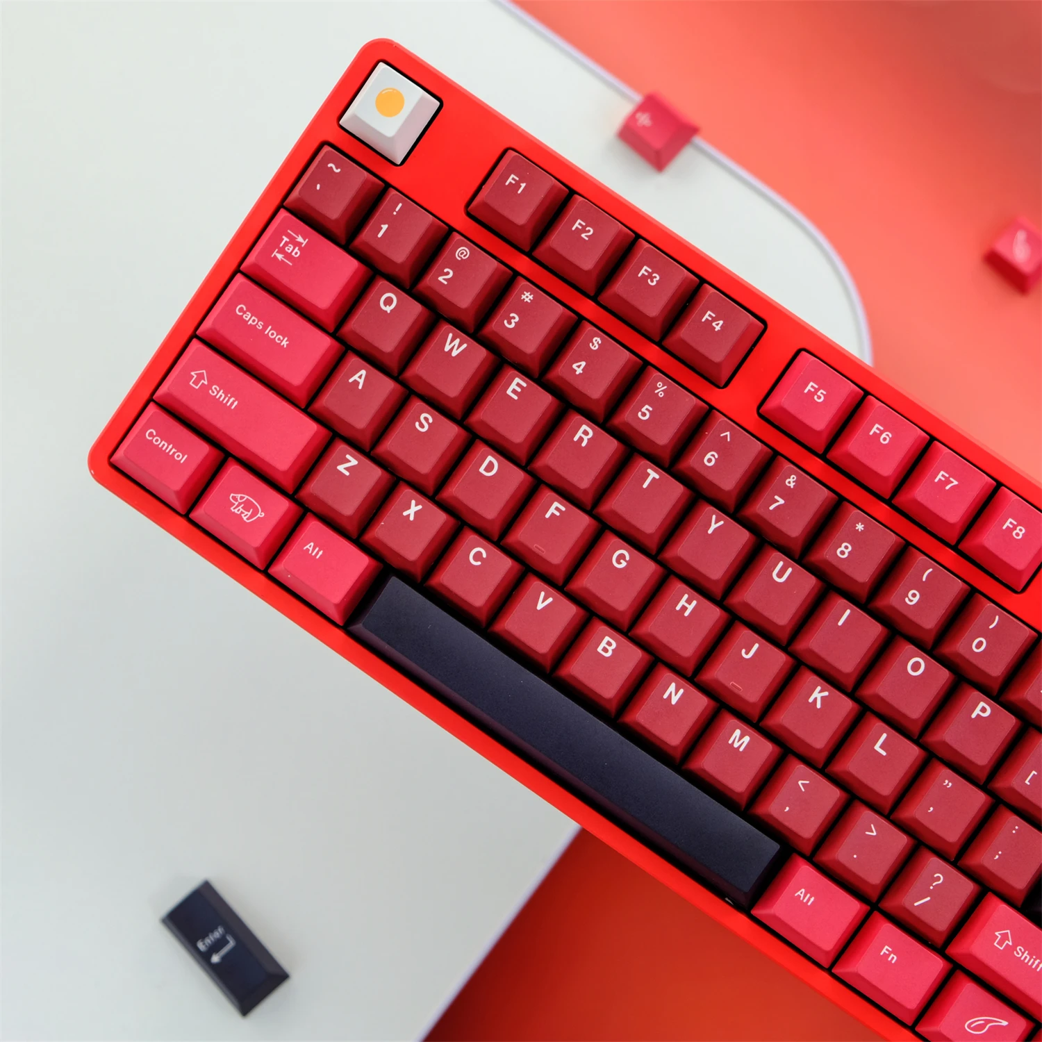 Фото Колпачки механических клавиш для Mx Switch GK61 Gk64, 129 клавиш/комплект №2