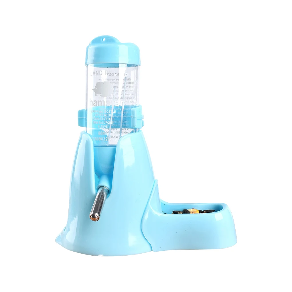 

Hamster Water Feeder Automatic Pet Water Dispenser Animal Food Feeding Station Home Pet Drinking Supply 80ML