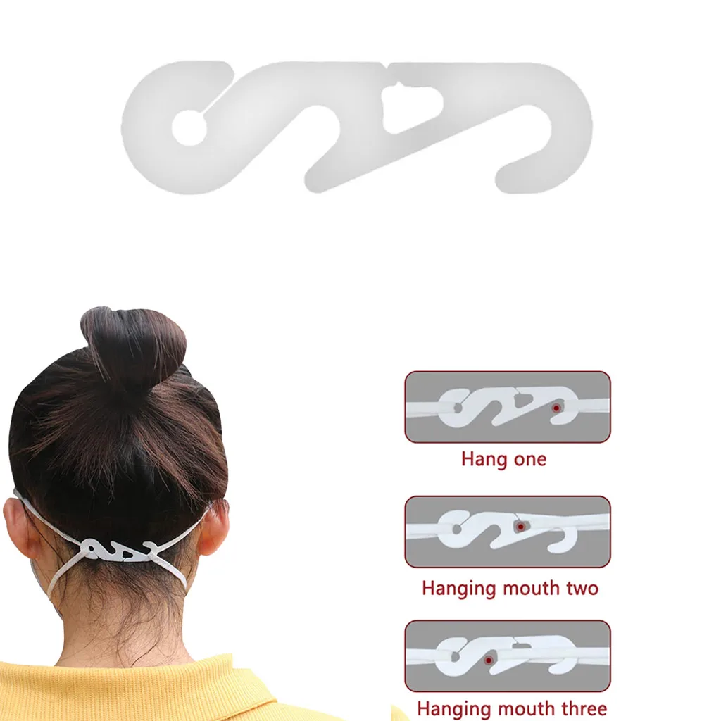 

Mask Protection Belt Mask Extension Button Anti-drop Lanyard Ear Savers Adjustable Strap Face Mask Mask Clip Extension Hook