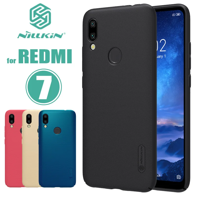 

Xiaomi Redmi 7 Case Nillkin Ultra Thin Hard PC Back Covers Super Frosted Shield for Xiaomi Redmi 7 Pro Global nilkin Phone Case