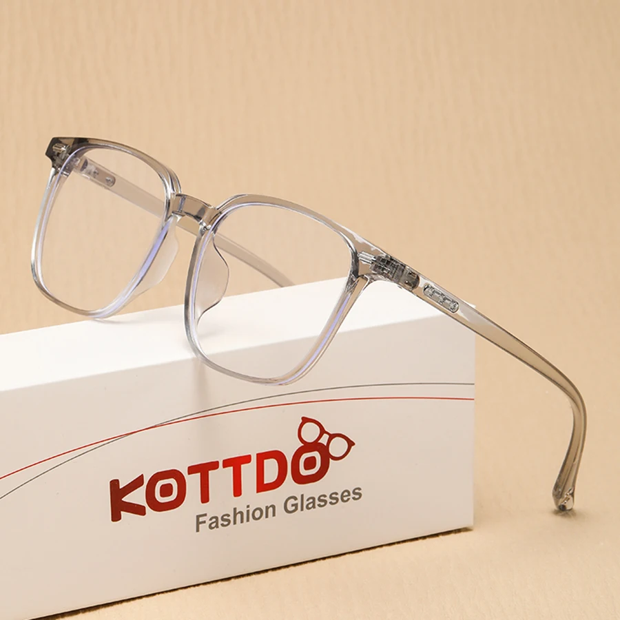 Новая оправа для очков с защитой от синего света модная прозрачная ультралегкие