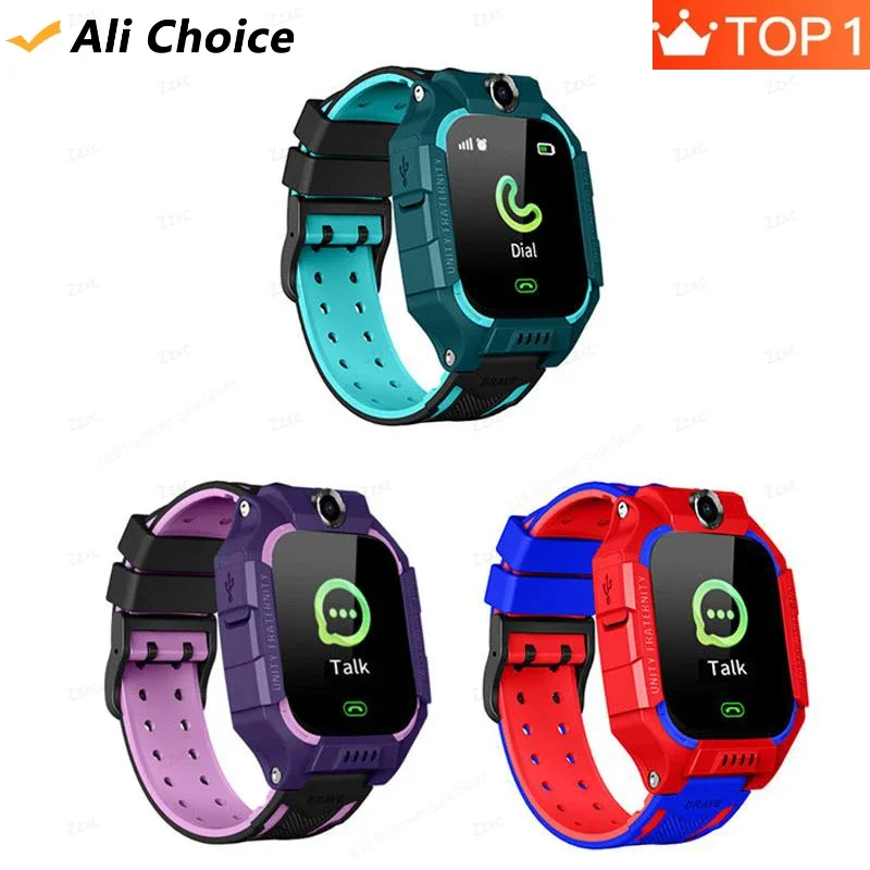 

Z6 Kids SOS Smart Watch IP67 Waterproof SIM Card Children Watch GPS Tracker Anti-lost Smart Wristband for IOS Android PK Q12 Q50