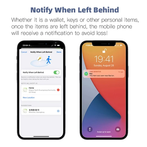 Умный GPS-трекер с Bluetooth, работает с Apple Find My APP ITag, устройство напоминания о потере, определение местоположения MFI, Автомобильный ключ, домашнее животное