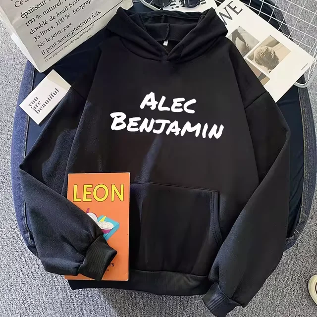 Новинка 2024 мужская толстовка из чистого хлопка Alec Benjamin осень/зима одежда для бега