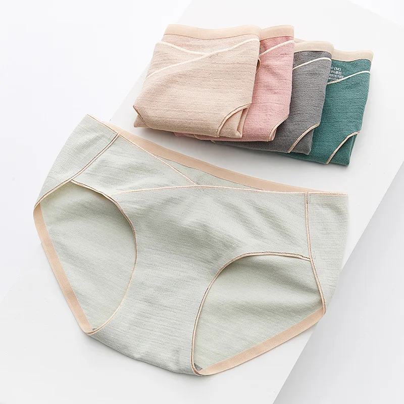 3A 40 Week Low Waist Belly Cotton Maternity Panties Summer Soft Seamless Underwear Clothes for Pregnant Women Pregnancy Briefs