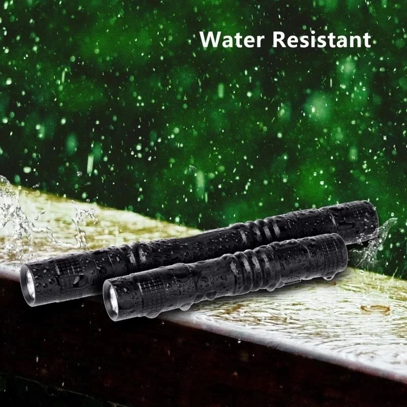 Маленький мини-фонарик ручная ручка фонарик тактический карманный с зажимом